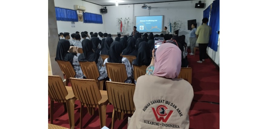 Kegiatan RUSAIDA memfasilitasi Dark Bali, melakukan sosialisasi Anti TPPO